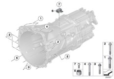 Mocowanie / Zawieszenie GS6-45BZ (23_1225) dla BMW 2' F87 M2 LCI M2 Cou ECE