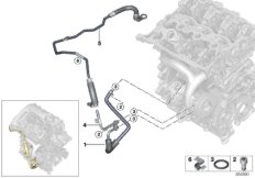Układ chłodzenia-turbosprężarka (11_5512) dla MINI Cabrio F57 Cooper S Cabrio ECE
