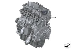 Zespół napędowy silnika (11_6433) dla BMW X1 F48 X1 18dX SAV ECE