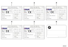Tabliczka inf. ogrzewania na postoju (71_0680) dla BMW X6 E71 X6 35iX SAC ECE