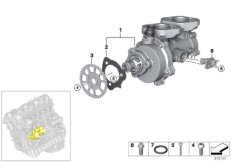 Pompa podciśnieniowa (11_5609) dla BMW 4' F82 M4 LCI M4 Cou ECE