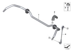 Stabilizator przedni (31_1196) dla BMW X1 F48 X1 18i SAV ECE