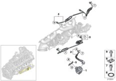 Układ chłodzenia-turbosprężarka (11_5629) dla BMW 4' F83 M4 LCI M4 Cab ECE