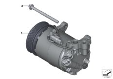 RP sprężarka klimatyzacji (64_2069) dla BMW X5 F15 X5 25dX SAV ECE