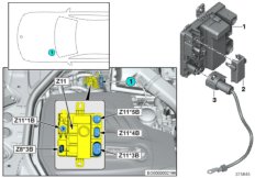 Zintegrowany moduł zasilania Z11 (61_3576) dla BMW 3' F34 GT 328i Gra ECE