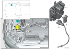 Zintegrowany moduł zasilania Z11 (61_3621) dla BMW 3' F30 320i ed Lim ECE