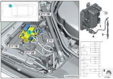 Zintegrowany moduł zasilania Z11 (61_3752) dla BMW 7' F01 LCI 750i Lim ECE