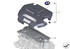 Akustyka silnika (11_6473) dla BMW X1 F48 X1 20d SAV ECE