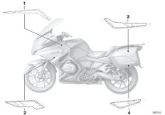 Naklejka (51_0947) dla BMW R 1200 RT (0A03, 0A13) ECE