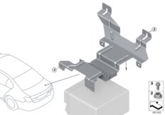Uchwyt akumulatora dodatkowego (61_4218) dla BMW 7' F02 LCI 750Li Lim USA