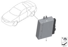 Sterownik modułu dachu składanego Cabrio (61_4411) dla BMW 2' F23 LCI M240iX Cab ECE