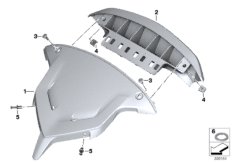 Osłona przyrządów (46_1634) dla BMW R 1250 RT 19 (0J61, 0J63) ECE