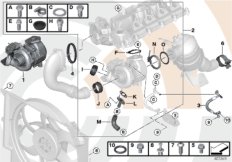 Turbosprężarka i kpl. mont. Value Line (88_0125) dla BMW 1' E87 120d 5-d ECE