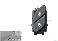 Przełącznik centralnego zamka (61_4431) dla BMW X1 F48 X1 20dX SAV ECE