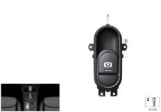 Przełącznik hamulca parkingowego (61_4449) dla MINI Clubman F54 One D Clubman ECE