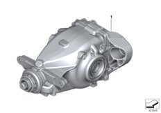 Mechaniczna blokada mechanizmu różnic. (03_1127) dla BMW 4' F36 Gran Coupé LCI 440i Gra ECE