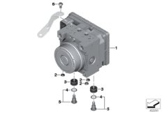 Modulator ciśnienia ABS (34_2252) dla BMW S 1000 XR (0D03, 0D13) ECE