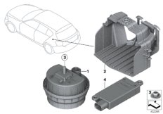 Autoalarm (65_2303) dla BMW 4' F32 425d Cou ECE