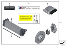 Power Kit z modernizacją hamulca (03_1121) dla BMW 1' F20 LCI 120d 5-d ECE