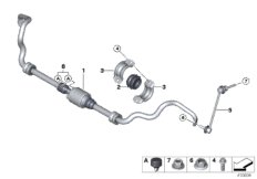 Stabilizator przedni / Dynamic Drive (31_1177) dla BMW X5 M F85 X5 M SAV USA