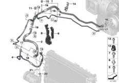 Przewody czynnika chłodniczego (64_2045) dla MINI Cabrio F57 Cooper S Cabrio ECE