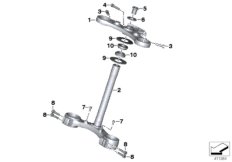 Mostek widełek (31_1120) dla BMW C evolution (0C03) ECE