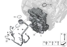 GA6F21AW Sterownik i elementy dod. (24_1492) dla MINI Cabrio F57 Cooper S Cabrio ECE