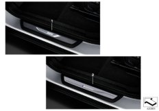 BMW ledowe listwy progowe (03_0709) dla BMW X3 F25 X3 20i SAV ECE