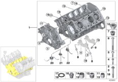 Blok silnika (11_4163) dla BMW X6 E71 X6 50iX SAC ECE