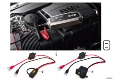 Prostownik do akumulatorów (03_4399) dla MINI Cabrio F57 Cooper S Cabrio ECE