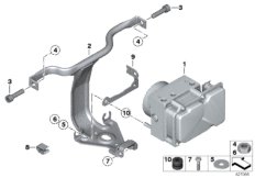 Modulator ciśnienia ABS (34_1049) dla BMW F 800 ST (0234,0244) ECE