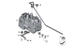 Modulator ciśnienia integralny ABS (34_1409) dla BMW R 1200 GS Adve. 06 (0382,0397) USA