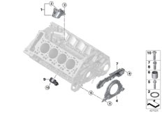 Skrzynia korbowa cylind./Elementy dod. (11_5925) dla BMW X6 M F86 X6 M SAC USA