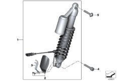 Kolumna amortyzatora ESA przednia (31_1031) dla BMW R 1200 GS 17 (0A71) BRA