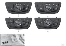 Panel obsługi świateł (61_4843) dla BMW 5' G30 520d Lim ECE