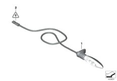 Lampa kierunkowskazu LED (63_1102) dla BMW HP2 Sport (0458, 0468) ECE