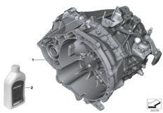 Ręczna skrzynia biegów GS6X60DA (23_1306) dla BMW 2' F45 Active Tourer LCI 218dX Act ECE
