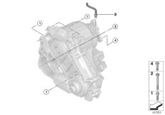Skrzynia biegów, mocowanie / odpowietrz (27_0127) dla BMW X4 G02 X4 30iX SAC ECE