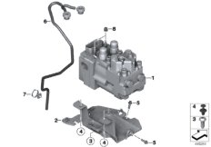 Modulator ciśnienia integralny ABS (34_1438) dla BMW K 1200 R (0584,0594) USA