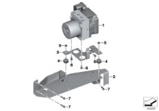 Pressure modulator, I-ABS generation 2 (34_1725) dla BMW K 1200 GT (0587,0597) ECE