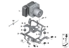 Pressure modulator, I-ABS generation 2 (34_1731) dla BMW K 1300 R (0518,0519) ECE