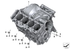 Obudowa silnika (11_6399) dla BMW S 1000 XR (0D03, 0D13) ECE