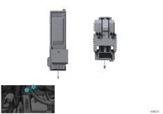 Przełącznik światła hamowania, sprzęgła (61_3301) dla MINI F55 Cooper S 5-drzwiowy ECE