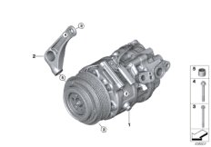 RP sprężarka klimatyzacji (64_2169) dla BMW 7' G12 M760iX Lim USA