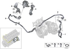 Układ chłodzenia-turbosprężarka (11_6367) dla BMW 7' G12 740Li Lim ECE