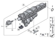 Turbosprężarka (11_4473) dla BMW 5' F10 LCI Hybrid 5 Lim ECE
