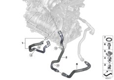 Układ chłodzenia-turbosprężarka (11_7376) dla BMW X2 F39 X2 25dX SAC ECE