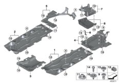 Osłona podwozia (51_3217) dla MINI Clubman F54 LCI Cooper S ALL4 Clubman USA
