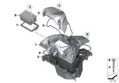 Filtr powietrza (13_1216) dla BMW G 650 Xcountry 08 (0141,0151) USA