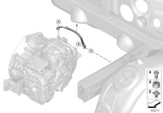 Przewód masy (12_2066) dla BMW 2' F45 Active Tourer LCI 225xe Act ECE
